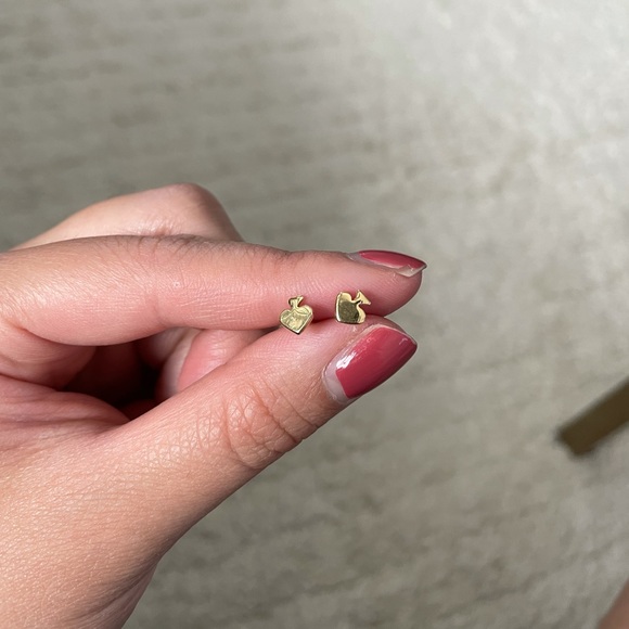Kate Spade Signature Mini Spade Earrings - Picture 4 of 5